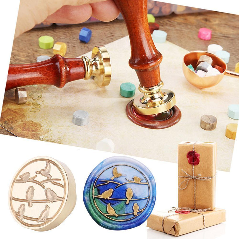 Animal Retro Wax Seal Stamp Head Fire Paint for Wedding Invitations (DW06)
