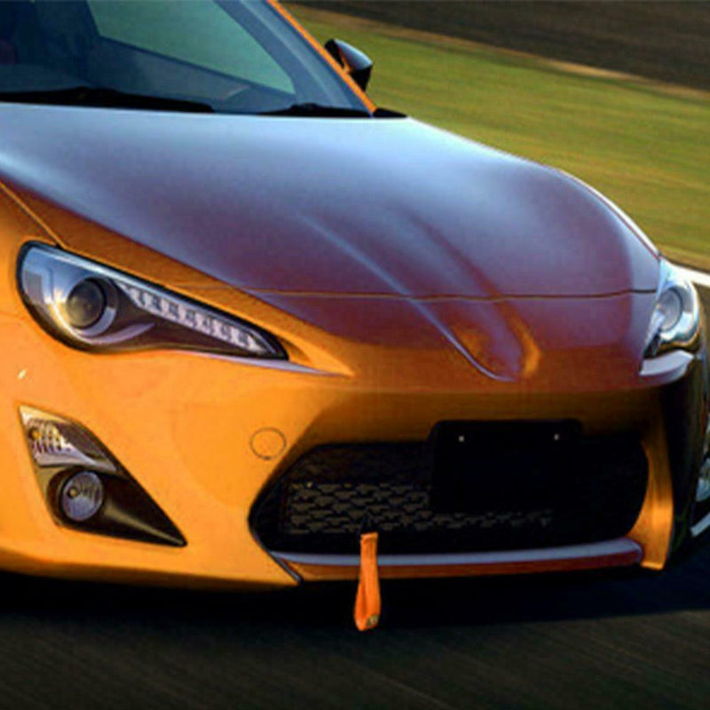 Orange Tow Strap Universal Racing Drifting Car Tow Strap Rope Trailer F6A1