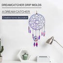 Epoxy Silicone Molds 3 Pack Feather Pendant Dream Catcher Mold (White 01) Newly