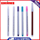 6pcs/Set Water Soluble Pens Air Erasable Fabric Maker Pen Cutter Chalk
