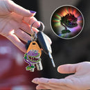 Cartoon Diamond Painting Keychain DIY Luminous Key Ring Pendant (DSK042) Newly