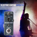 Rowin Guitar Digital Reverb Pedal Room Spring Shimmer Ocean Verb Effect Newly