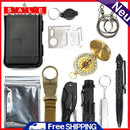 11 in 1 Outdoor Survival Set EDC Emergency First Aid Multiple Tools for Camping