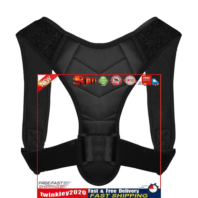 Posture Corrector Men Women Upper Back Brace Back Straightener Support Newly