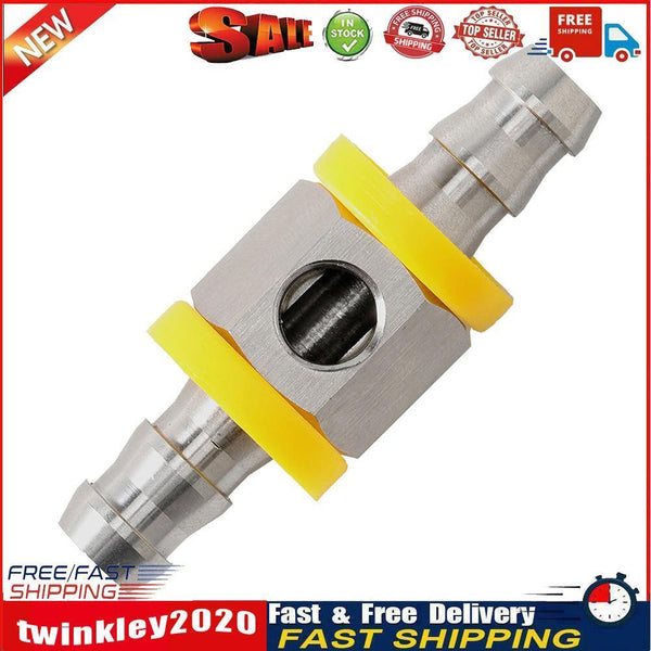 Universal 3/8 Inch Car Fuel Pressure Gauge Sensor Auto T-Fitting Adapter Newly