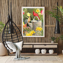 5D Diamond Painting Kits Animal Full Round Drill DIY Wall Crafts Mosaic Pictu