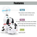 Electronic Walking Dancing Robot Dog Smart Musical Toys ith Light Sound Kid gift