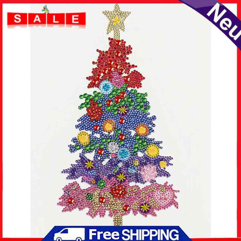 5D Diamond Painting Christmas Tree Partial Special Shape Drill DIY Home Decor