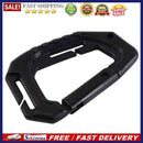Carabiner Climb Clip Backpack Molle System Plastic D Buckle for Outdoor Campi