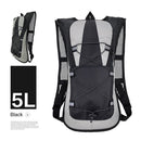 5L Bike Outdoor Sport Cycling Water Bag Backpack Bladder Rucksack (Black) Newly
