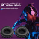 2x 85mm Headphones Earpads Soft PU Foam Round Replacement Cushions Newly