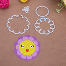 4pcs DIY Metal Flower Cutting Dies Scrapbook Embossing Paper Card Cut