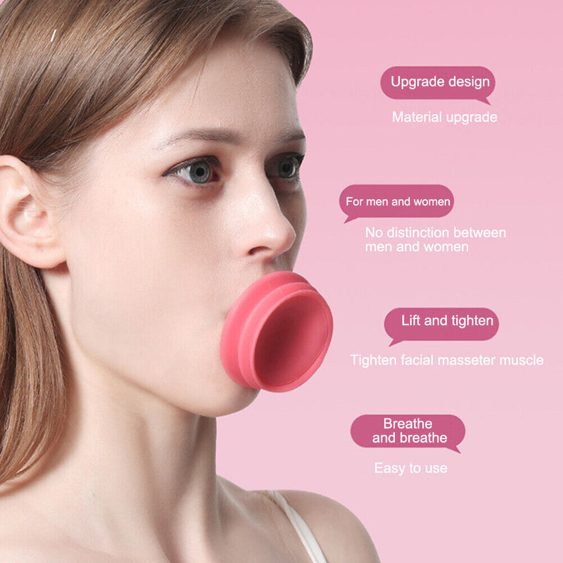 Double Chin Trainer Face Lifting Jaw Face Slimmer Skin Firming Jawline Exerciser