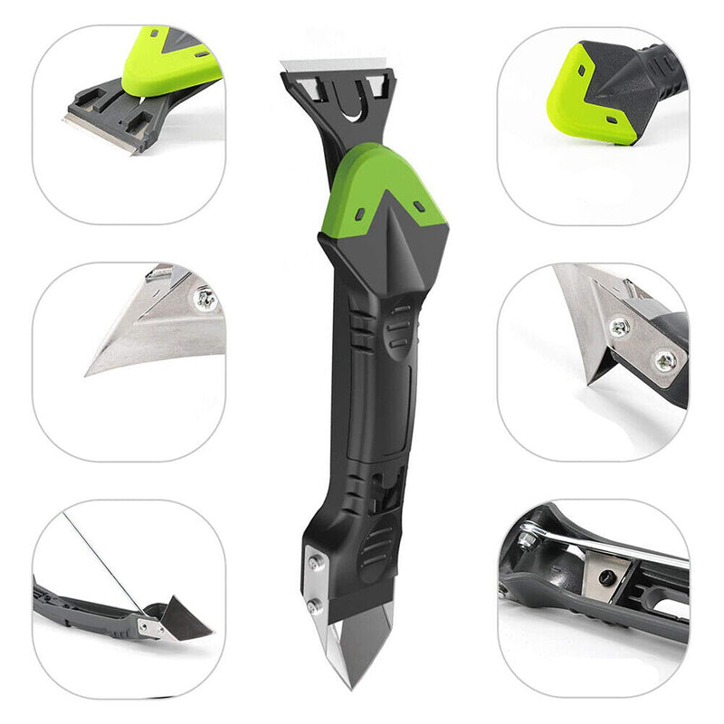 20pcs 5 in 1 Remover Caulk Finisher Sealant Smooth Scraper Kit Hand Tools Newly