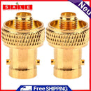 2pcs Coaxial RF Connector SMA Female to BNC Female Convert Adapter