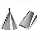 Supplies Baking Tool Icing Piping Cookies Mold Cake Decorating Sawtooth Nozzles