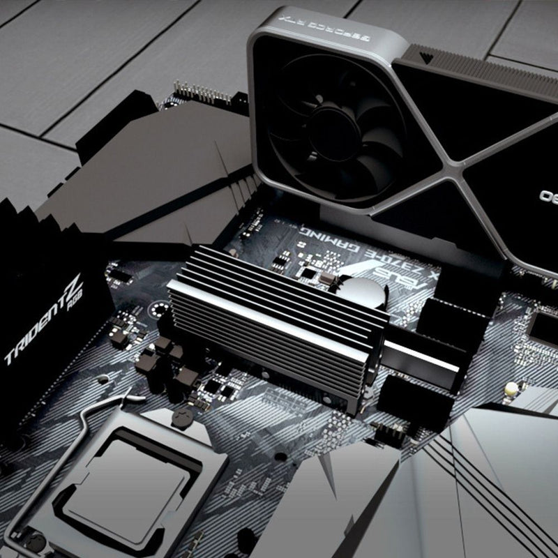 Drive Mute SSD Heatsink M.2 2280 Heat Sink Computer Radiator Drives Radiator