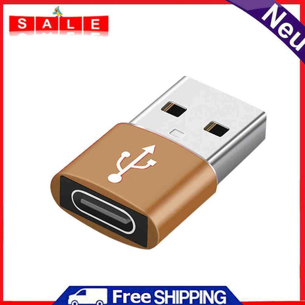 2pcs USB 3.1 Type C Female to USB 3.0A Male Adapter Data Holder Sync+Charging