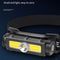 XPG+COB Strong Light Headlight Work Light Fishing Running Headlamp Head Lamp