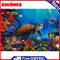 Sea Turtle 5D Full Square Drill Diamond Painting DIY Rhinestone Cross Stitch Kit