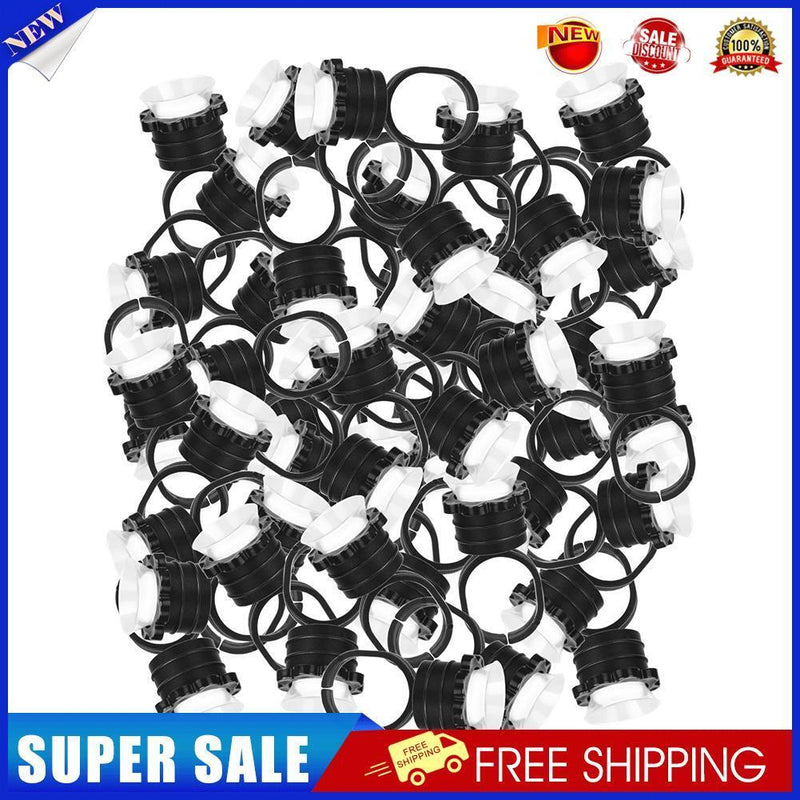 Tattoo Ring Cups Sponge Microblading Pigment Holder Tattoo Ink Cups(50pcs)