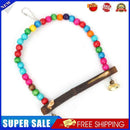 Wooden Bird Parrot Swing Toys Parakeet Cockatiel Lovebird Budgie 15cm