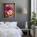 5D Diamond Painting Kit DIY flower Full Round Drill Crafts Home Art