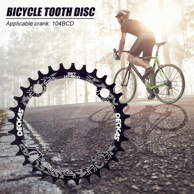 32T Mountain Bicycle Positive Negative Tooth Disc Single-disk for Cycling Parts