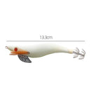 Luminous Shrimp Shaped Squid Jig Fishing Hook Lure Fishing Octopus Hooks