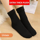 Winter Warm Thicken Thermal Socks Soft Wool Seamless Sock for Man (Black) Newly