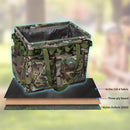 Wide Mouth Tool Bag - Large Capacity Camping Container Storage (Army Green)