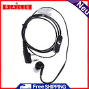 2pin Sport Earphones Headphones Walkie Talkie Headphones with PTT Microphone for BAOFE