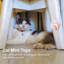 Penguin Shaped Cat Toys Removes Hair Balls 360 Rotating Edible Ball Pet Supplies