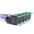 Harness Set Automotive Electrical Relays 12V 5-Pin 30A SPST with 14AWG Wires