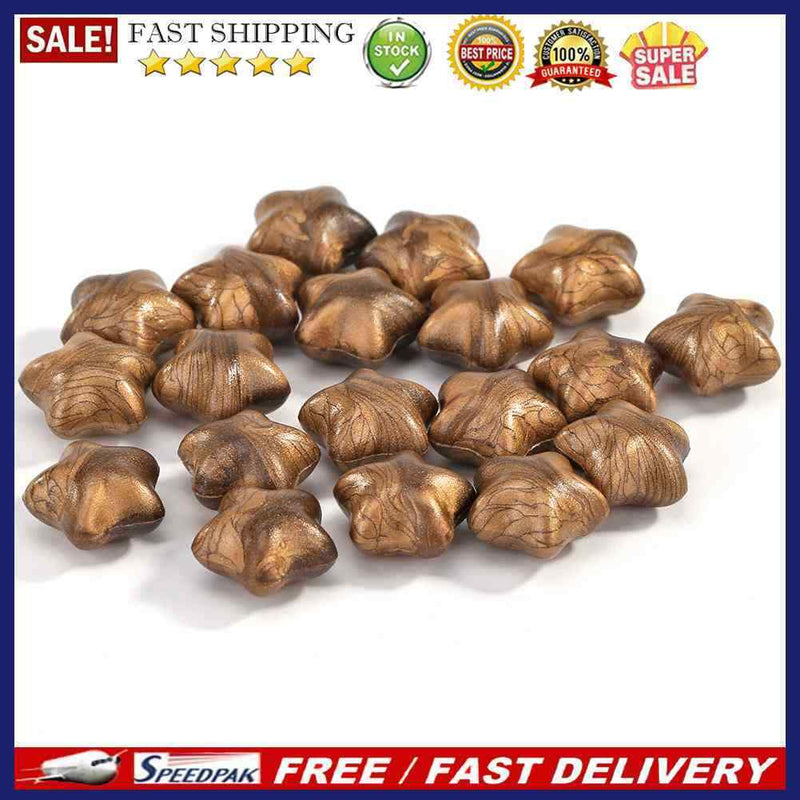 30pcs Star Shape Fire Painting Sealing Wax Grains for Stamping Wedding Envelo