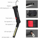 Collapsible Work Light Car Maintenance Light Inspection Lamp Rechargeable Lamp