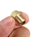 2x Presta to Schrader Bike Valve Adapters Bicycle Pump Gas Nozzle Tube Tool