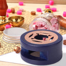 Retro Sealing Wax Furnace Stove Pot Wood Wax Seal Melting Warmer Beads Oven DIY