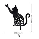 Acrylic Animal Stake Sign Fashion Appearance Yard Art Sculptures Yard Lawn