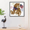 14CT Stamped Decor Cross Stitch Kit DIY Printed Canvas Embroidery Set Needlework