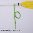 Fishing Rod Pole Coiled Lanyard Cord Tie Rope Rowing Boat Accessory (Green)