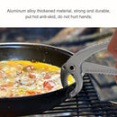 Camping Anti-Scald Pot Pan Bowl Gripper Cookware Handle Holder Clip Clamp Newly