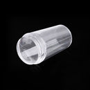 Nail Stamper Clear Silicone Head Manicure Tool Polish Transfer Template Kit