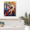 Dancing Couple Oil Paint By Numbers Kits Canvas DIY Picture Hand Painted