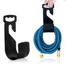 Rust-Free Garden Hose Pipe Reel Hooks Hanger Wall Mounted Holder Tools D7V3