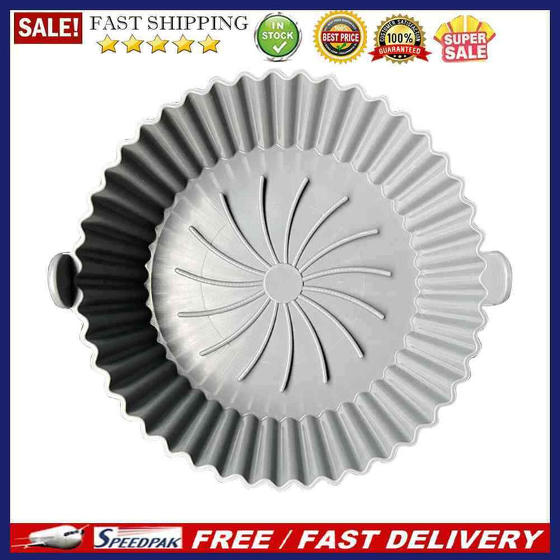 6.3 inch Silicone Mat Air Fryer Liner Parchment Food Grade Steamer Baking P