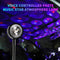 USB Car Atmosphere Blue Star Light Mini LED Projection Night Lamp Star P9V2