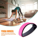 Yoga Prop Wheel Dharma Pilates Back Stretching Fitness Equipment for Beginner
