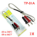 TP-01A K-type 100cm Length Wire Temperature Test Thermocouple Sensor Probe Newly