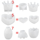 Epoxy Handmade Tools Crown Storage Box Molds Crystal Glue Silicone Mould